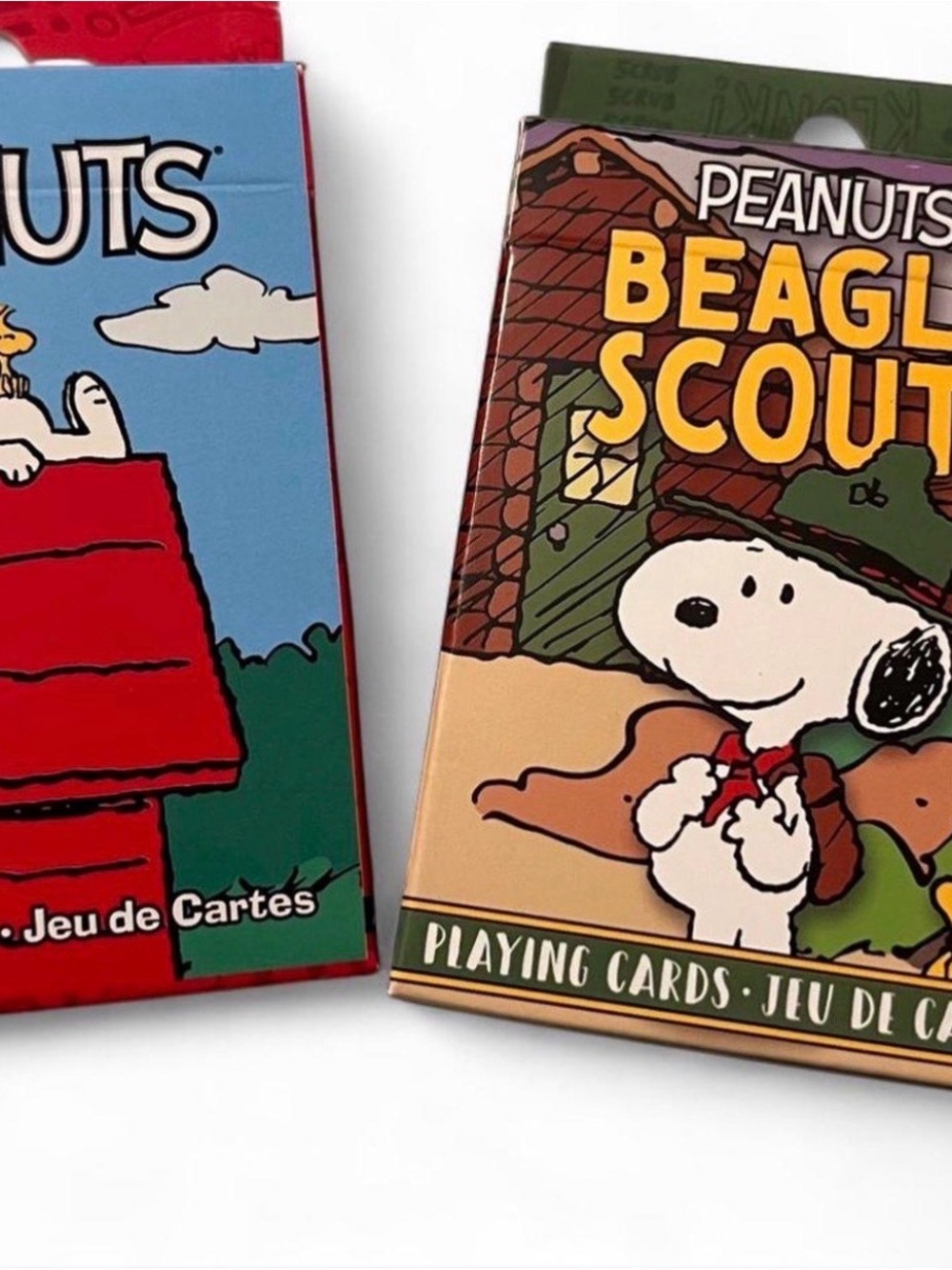 2 New Decks of Peanuts Playing Cards